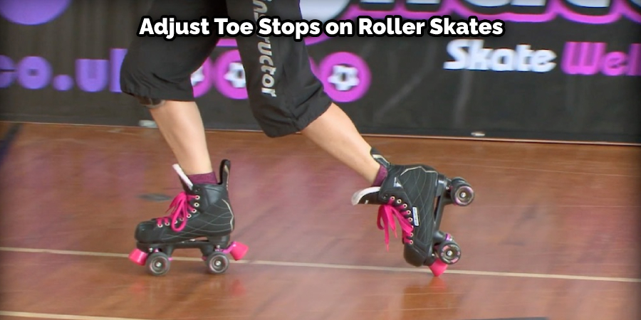 Adjust Toe Stops on Roller Skates