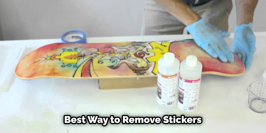 Best Way to Remove Stickers