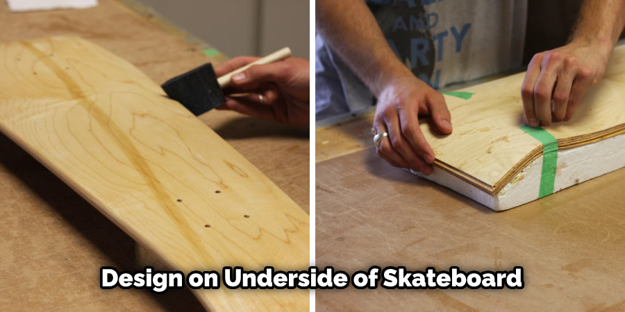 Design on Underside of Skateboard
