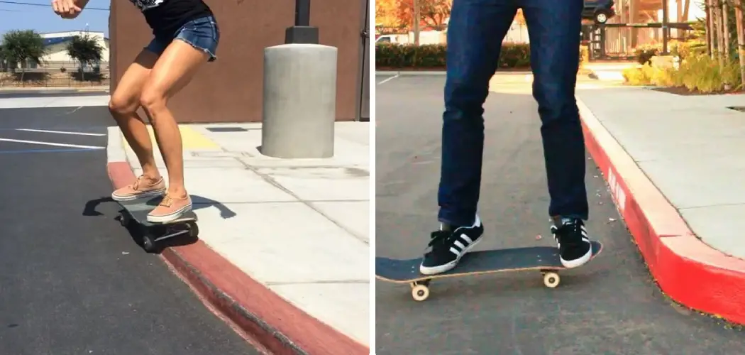 How to Go Off a Curb on a Skateboard