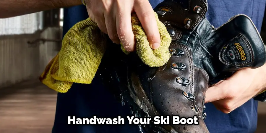 Handwash Your Ski Boot
