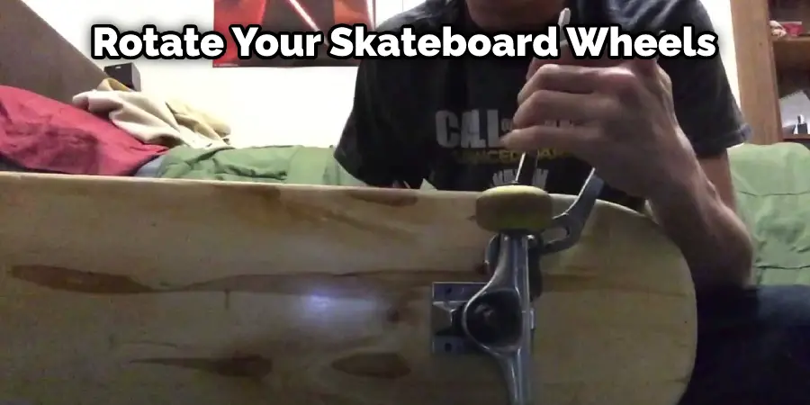 Rotate Your Skateboard Wheels