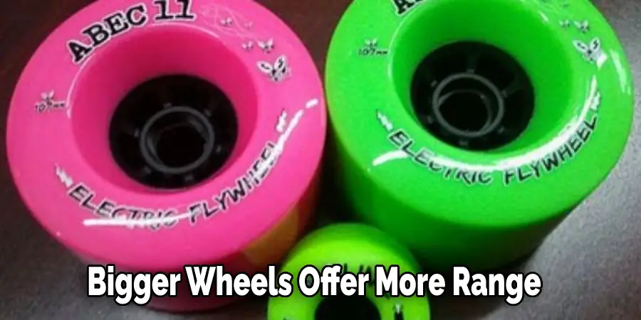 Bigger Wheels Offer More Range