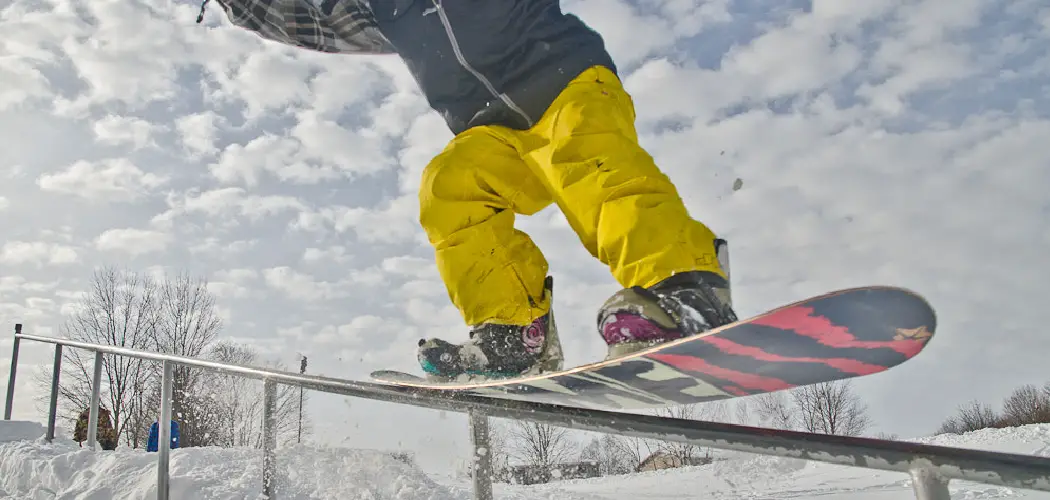 How to Hit a Rail Snowboarding