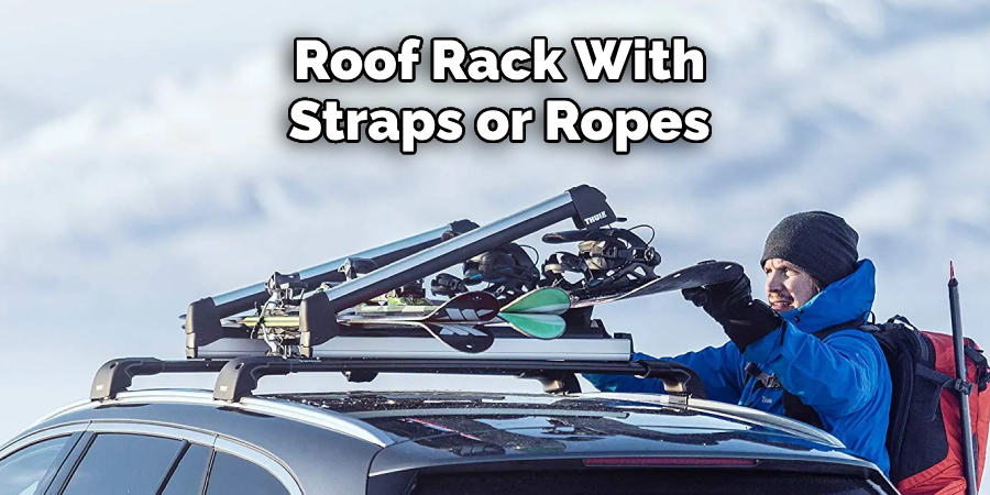Roof Rack With Straps or Ropes