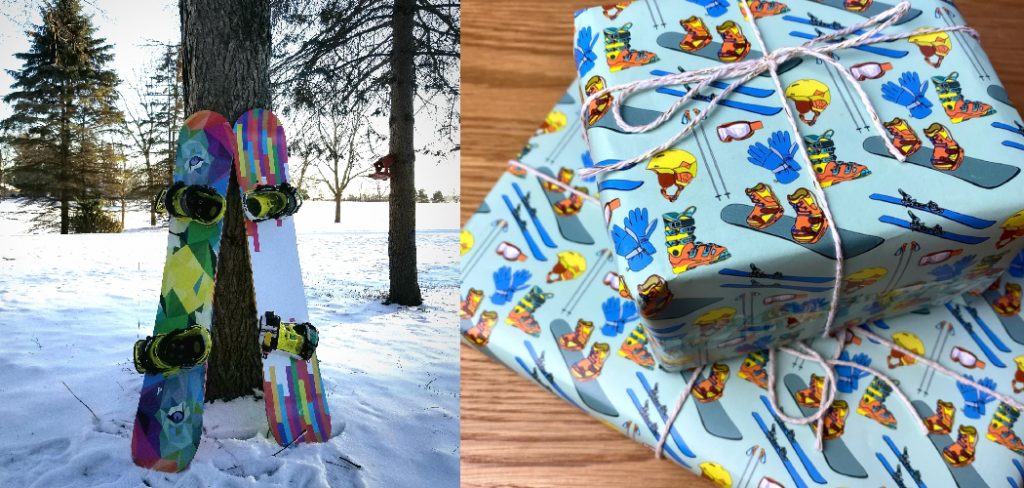 How to Gift Wrap a Snowboard