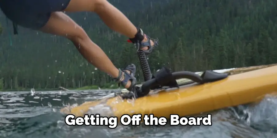 Getting Off the Board