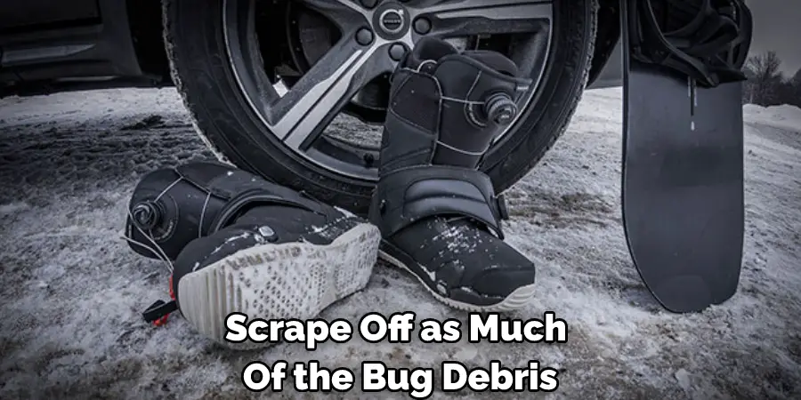 Scrape Off as Much of the Bug Debris