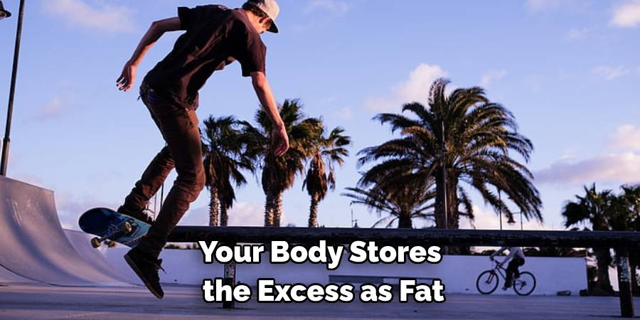 Your Body Stores the Excess as Fat