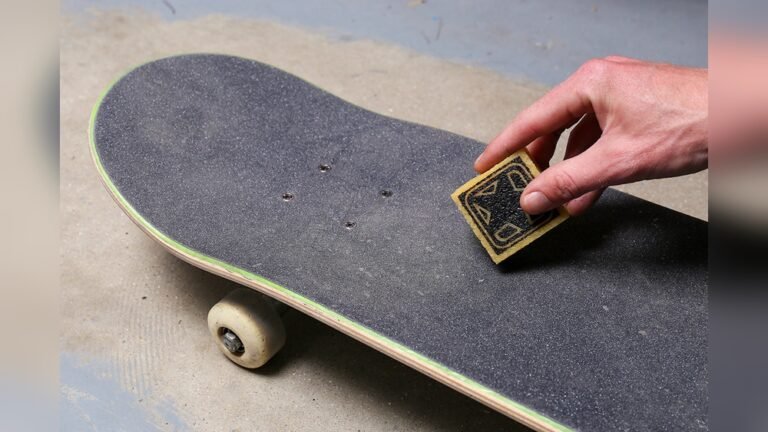 How to Clean Skateboard Grip Tape: Easy Steps for Perfect Grip