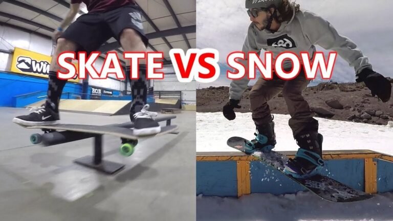 Skateboard Vs Snowboarding: Which Thrill Ride Suits You Best?
